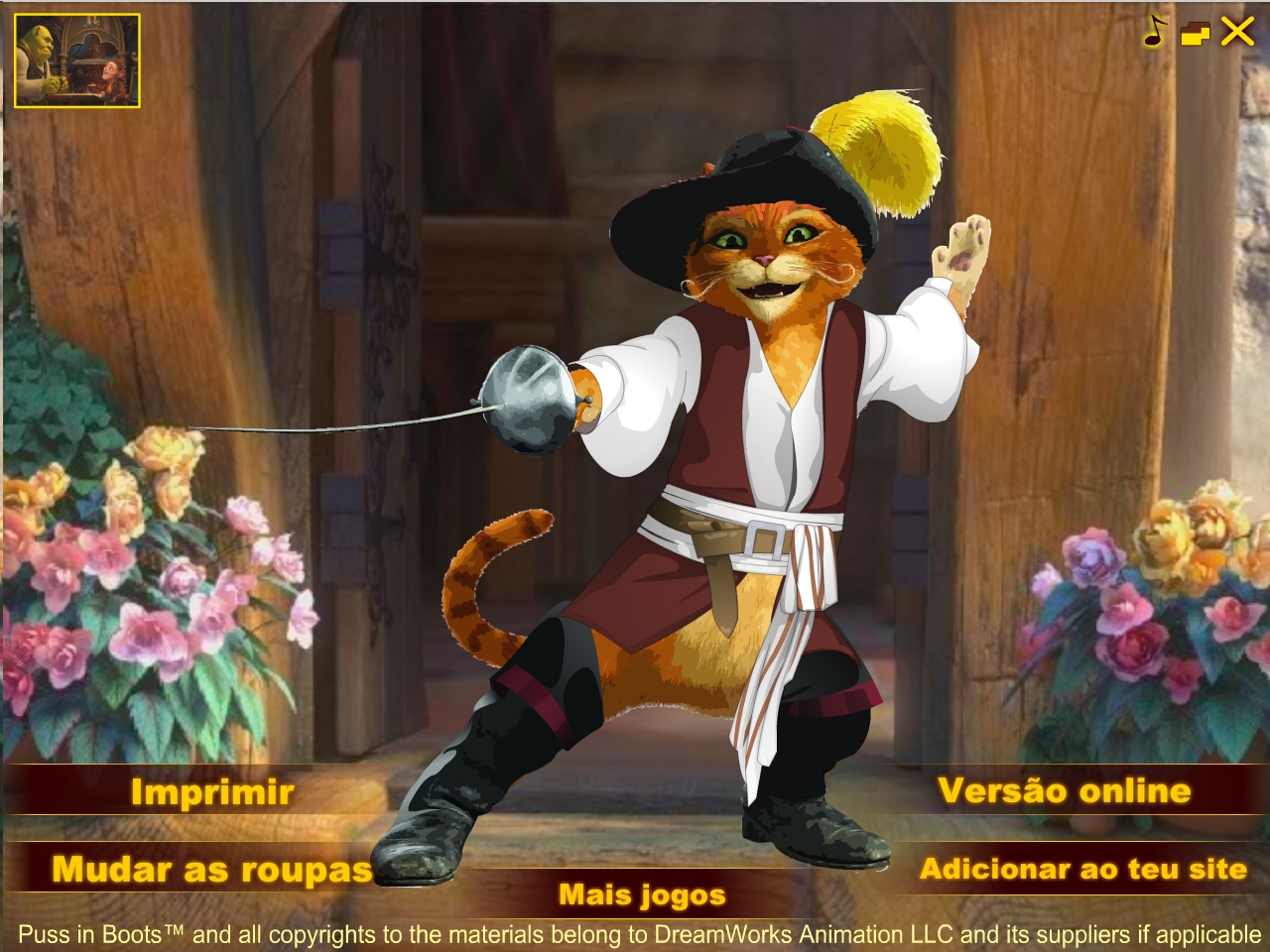 O Gato das Botas: Jogo de Vestir Game Download for PC
